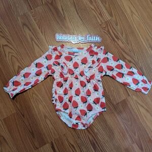 Trendy Boutique Strawberry Delight Kids Bodysuit
